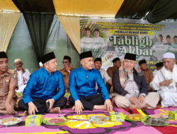 Bupati Bungo Letakkan Batu Pertama Masjid Masjid Miftahul Jannah, Buya Ristawardi Beri Tausiyah Isra Mi’raj