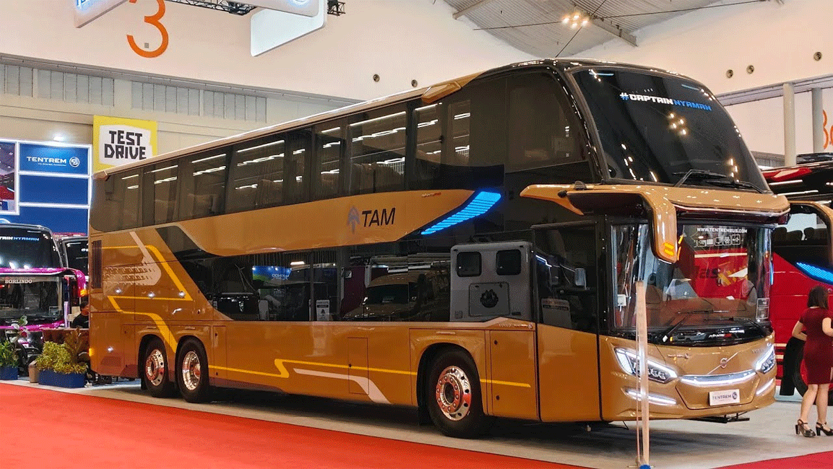Bus TAM untuk lintasan Pekanbaru-Medan