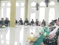 Batalyon 870 Sangia Wambulu Peringati Isra dan Mi’raj Bersama Warga