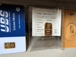 Harga Emas UBS dan Galeri24 Kompak Naik, Emas Antam Turun Rp1.000