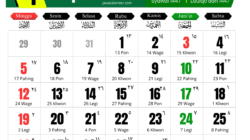 Kalender April 2026
