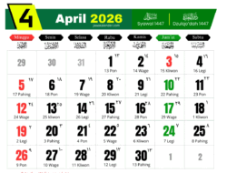 Adakah Cuti Bersama di April 2026? Cek Kalender di Sini