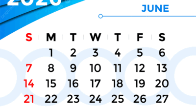 Kalender Juni 2026