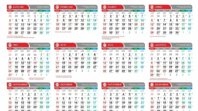 Banyak Tanggal Cantik di Juni, Tiga Bulan Justru Tanpa Tanggal Merah di Kalender 2026