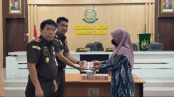 ejaksaan Negeri (Kejari) Serdang Bedagai (Sergai) menerima pembayaran uang pengganti kerugian keuangan negara sebesar Rp450 juta