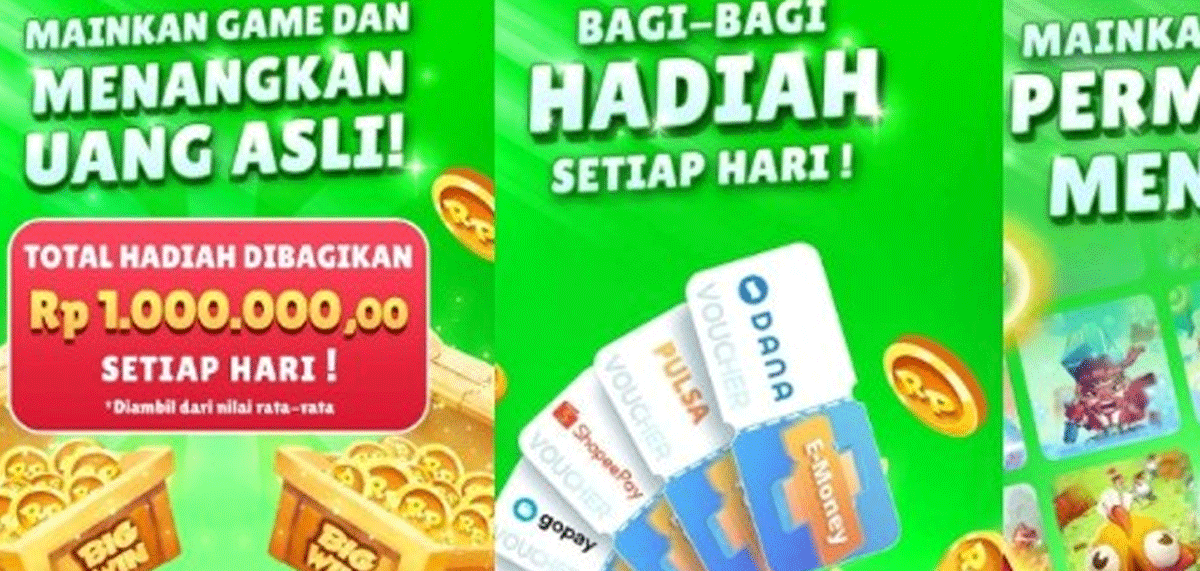 Tanpa Modal Terbukti Membayar, 10 Game Penghasil Uang dan Saldo DANA, Cepat Cair ke Rekening