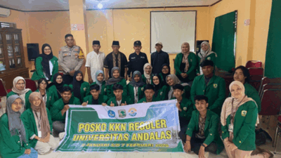 Penyerahan program kerja Sistem Informasi yang berfokus pada pengembangan website nagari