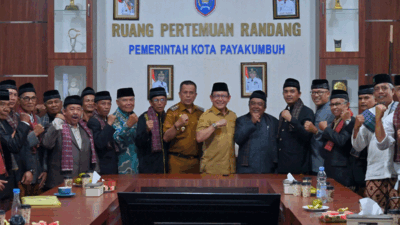 Atur Hak Pakai dan Skema Bagi Hasil, Akta Perjanjian Sertifikasi Tanah Pasar Payakumbuh Ditandatangani