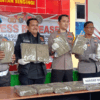 Tiga Orang Ditetapkan Jadi Tersangka, Polres Kuansing Gagalkan Peredaran 22,5 Kilogram Ganja