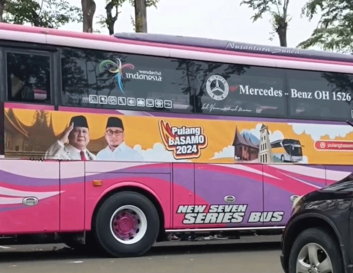 Bus mudik gratis ke Sumbar