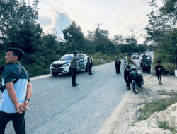 Sejumlah Kendaraan Diamankan Satlantas Polres Dharmasraya, Diduga Akan Balap Liar di Jalan Baru