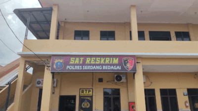 Kantor Satreskrim Polres Sergai.