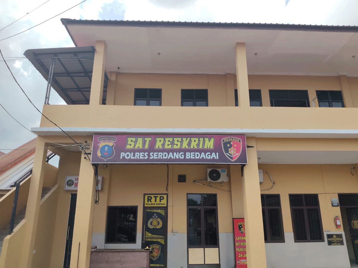 Kantor Satreskrim Polres Sergai.