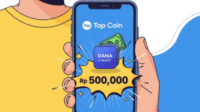 Game Tap Coin. (Harian Disway)