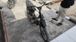 Salah satu barang bukti yang diamankan polisi.