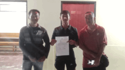 Bukti pelaporan di Polres Nias