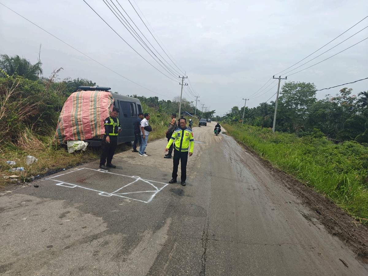 Polisi lakukan olah TKP