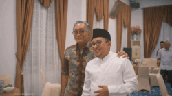 Menteri PU dan Bupati Datar. (foto diambil di facebook.)