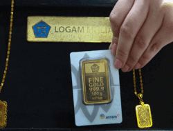 Rudal Irak dan Israel Melayang-layang, Emas Antam di Pegadaian Beterbangan