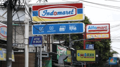 Salah satu gerai Indomaret. (cnbc indonesia)