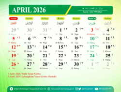 Berapa Tanggal Merah dan Peringatan Apa Saja di Kalender April 2026?