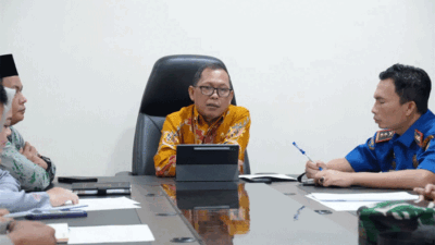 Rapat Pemkab Kuansing dalam menyambut Idul Fitri.