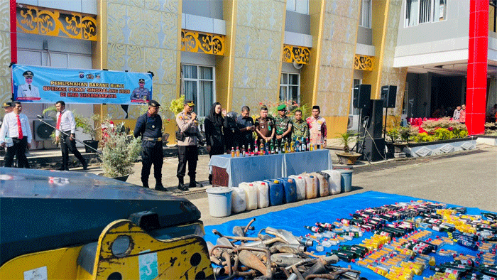 Peresmian Operasi Ketupat Singgalang 2026 di Dharmasraya