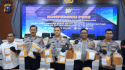 Jumpa pers Polda Riau