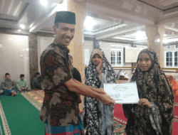 Santri dan Pengurus Masjid Nurul Ikhlas Dipuji Habis Wakil Bupati Solok Selatan