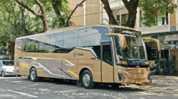 Salah satu armada bus TAM.