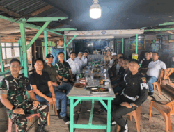 Dansub Denpom I/5-1 Belawan Silaturahim dengan Pengurus KBB, Perkuat Sinergi Keamanan Wilayah