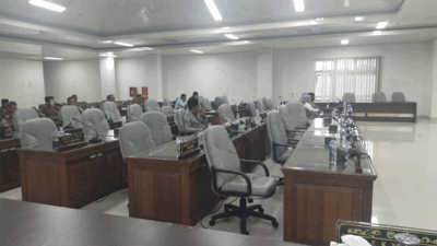 Rapat paripurna DPRD Pasaman