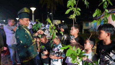 Pembukaan Festival Gajah di Pekanbaru