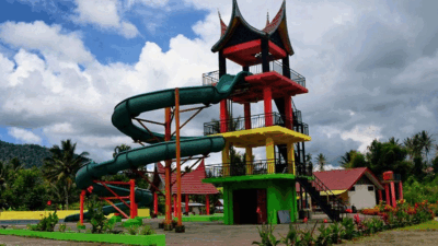 Hot Water Boom Sapan Maluluang. (solok selatan tour)