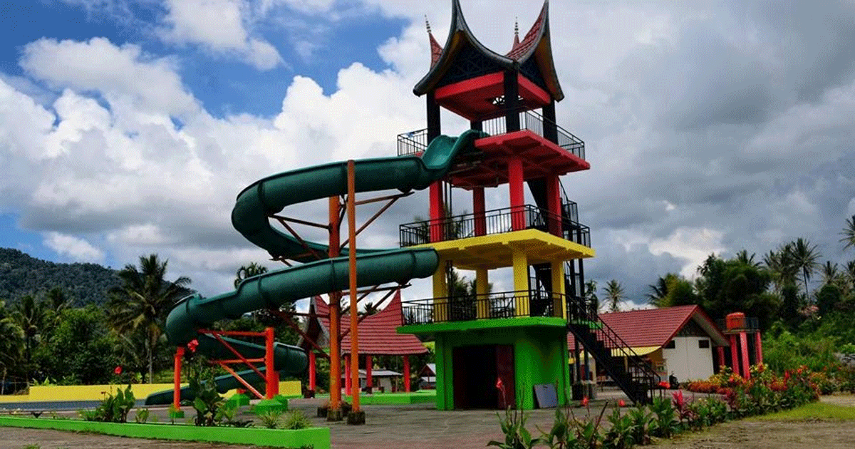 Hot Water Boom Sapan Maluluang. (solok selatan tour)