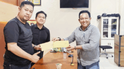 Melaporkan akun medsos yangt diduga sebarkan hoaks.