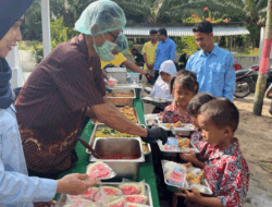 Siswa SD di Sergai Antusias Santap MBG Prasmanan, Banyak yang Tambah Porsi
