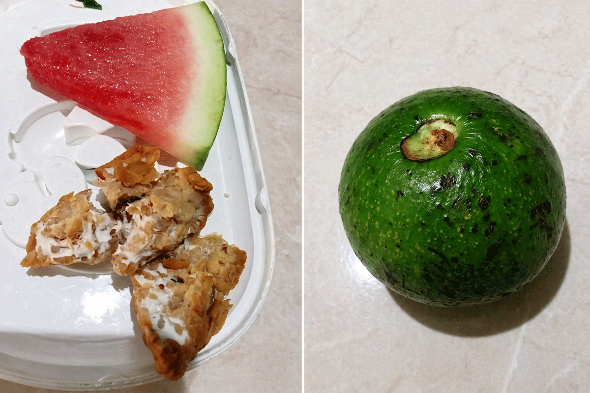 Menu MBG yang disorot kalangan orang tua murid di Tembilahan, Riau