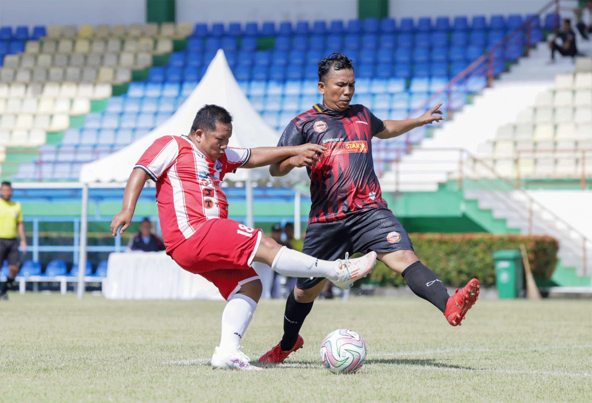 Pertandingan Forwakum menghadapi Jurnalis Sergai
