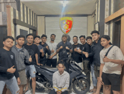 Terduga Pelaku Curanmor Ditangkap Satuan Reserse Krimiminal Polres Sawahlunto Kurang dari 24 Jam