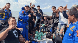 Penangkapan pelaku jaringan narkoba internasional di Selat Akar.