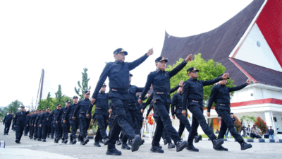Peserta retret wali nagari Tanah Datar di IPDN Baso, Agam
