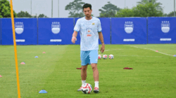 Thom Haye sedang latihan. (ileague.id)