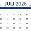 Ini Kalender Juli 2026, Musim Liburan Sekolah pun Tiba