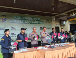 Polisi Ungkap Jejak Pelarian 4 Pembunuh Lansia di Rumbai hingga Ditangkap