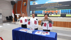 Jumpa pers Polda Riau