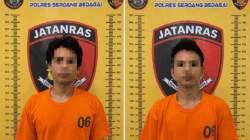 Dua pelaku yang diamankan polisi
