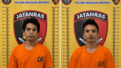 Polres Serdang Bedagai Tangkap Dua Pelaku Pencurian di Sei Bamban, Kerugian Capai Rp4,5 Juta