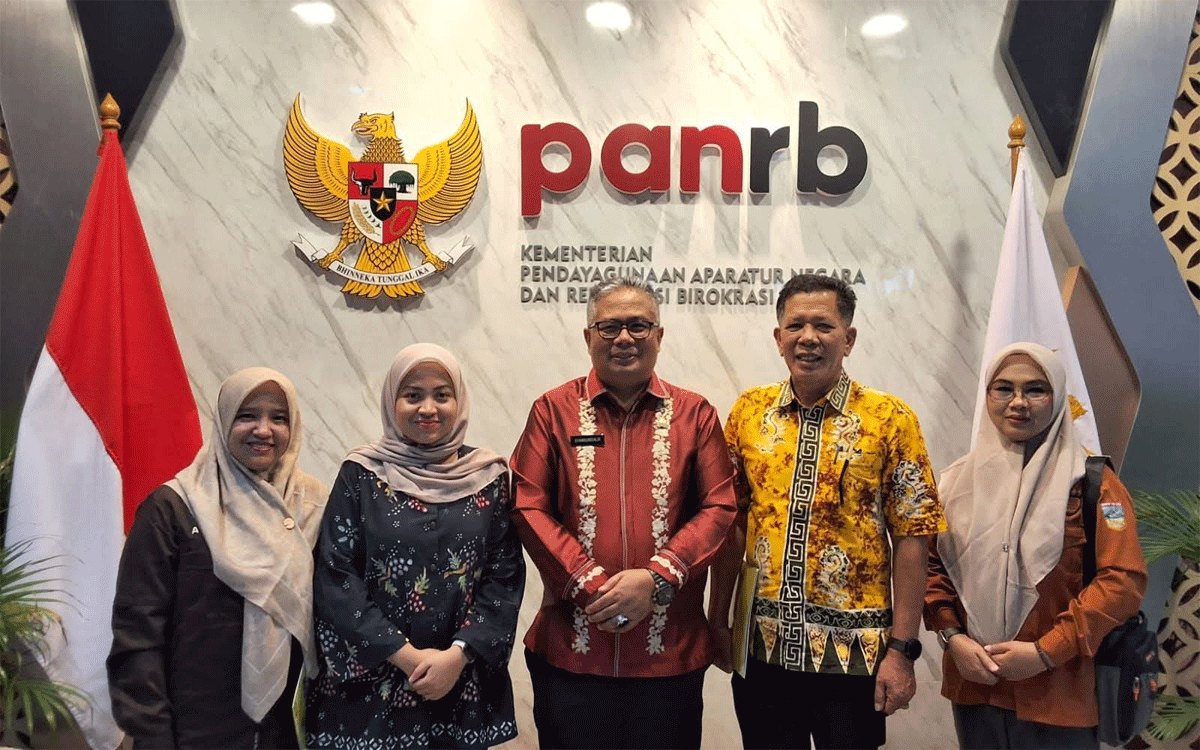 Bahas Formasi CPNS, Sekda Solok Selatan Konsultasi ke KemenPAN-RB