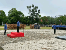 Upacara Peringatan Hari Pendidikan Nasional di Kuantan Hilir Seberang Berlangsung Khidmat